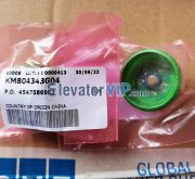 KONE Elevator Car Push Button Base, KM804343G04, F2KKIB Amber