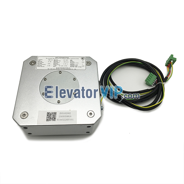 Xizi Otis Elevator Permanent Magnet Synchronous Door Motor, Elevator PM Door Motor, PMM2.3G, Z03122002, XTA4522ABT001