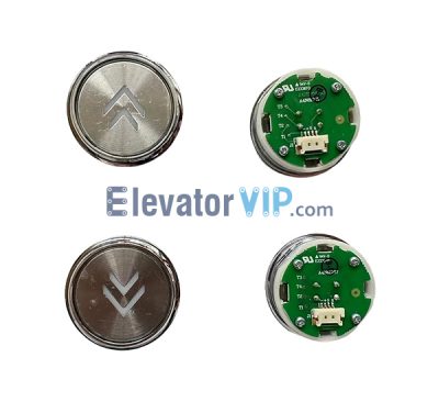 Otis Elevator Push Button, A4N61737, A4J61736