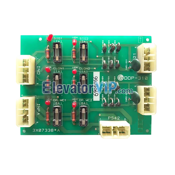 LG-Otis Sigma Elevator Board, DOP-310, 3X07338*A