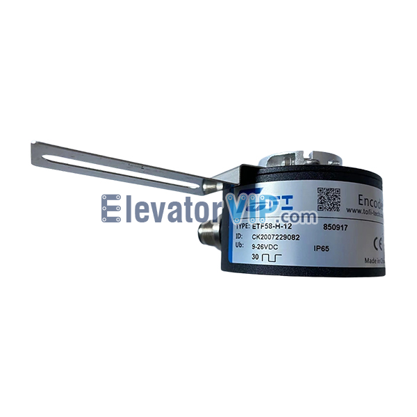 SJEC Orona Midwestern Travelator Rotary Encoder, HEIN LANZ Escalator Encoder, 10-50HN-0000-0030-S301, ETF58-H-12 850917, TOFI Elevator Encoder