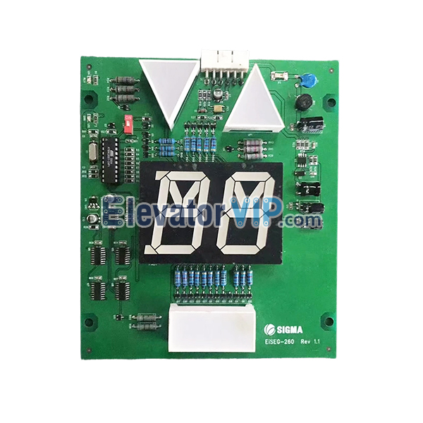 Sigma Elevator COP Display Board, EiSEG-260