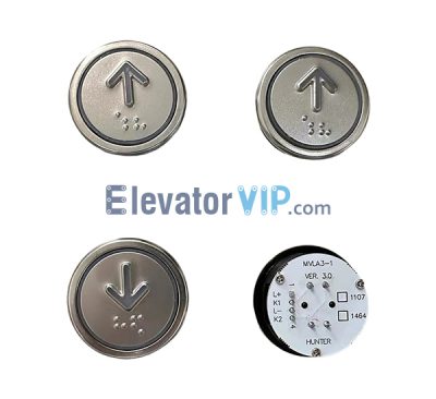 Elevator Push Button, MVLA3-1, MVLA2-1, A4N49714, A4N83542