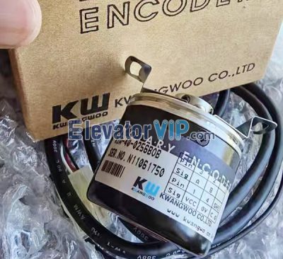 Sigma Elevator Rotary Encoder, Sigma Escalator Rotary Encoder, RIA-40-0256B0B, KWANGWOO Hollow Shaft Encoder