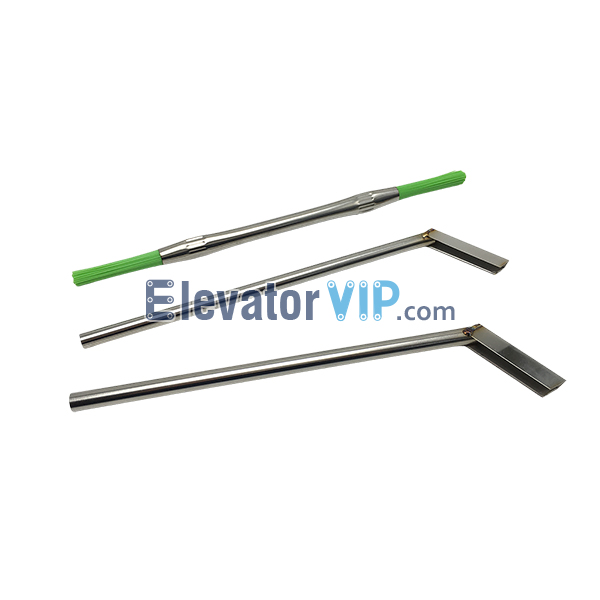 Elevator Door Sill Brush, Elevator Door Sill Cleaning Tool