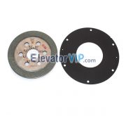 Otis Elevator Traction Machine Brake Liner, TAA416BW1, TAA20220AB