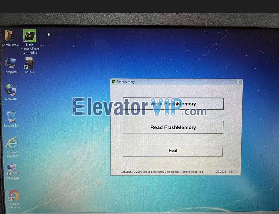 Mitsubishi Nexway Elevator Debug Tool, Mitsubishi Elevator MC Card, KCD-1161D, Flash Memory 4.0, Reading and Writing Program and Parameters of Mitsubishi Elevator Board