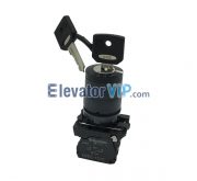 KONE Escalator Power Supply Key Switch, KM5211701G04, ZBEE-101C