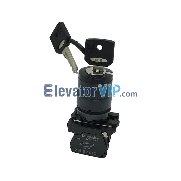 KONE Escalator Power Supply Key Switch, KM5211701G04, ZBEE-101C