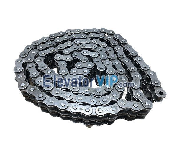 KONE Escalator Handrail Belt Drive Chain, 16A-2 Duplex Roller Chain, Escalator Motor Drive Chain, KM5239082H01