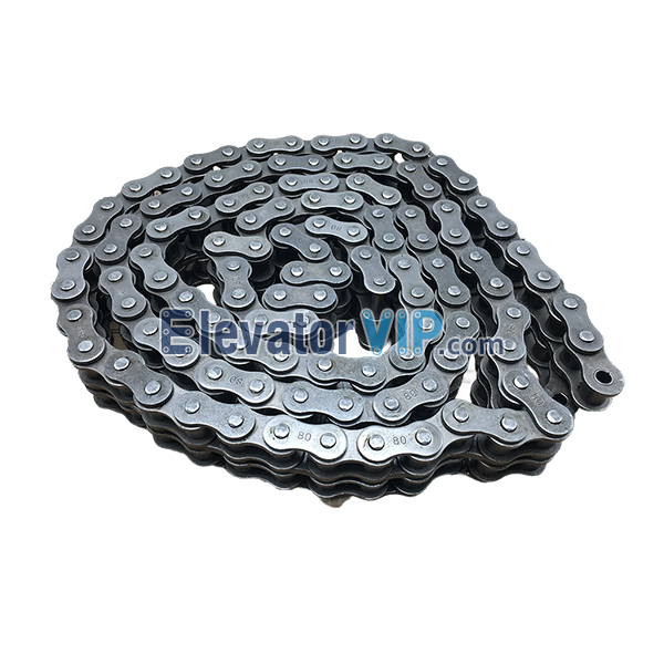 KONE Escalator Handrail Belt Drive Chain, 16A-2 Duplex Roller Chain, Escalator Motor Drive Chain, KM5239082H01