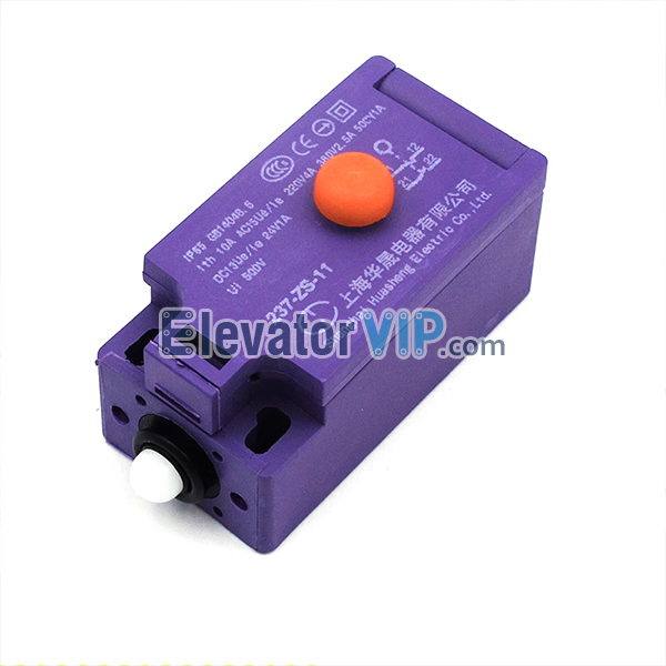 Elevator Tensioning Wheel Switch, KONE Elevator Limit Switch, Elevator Buffer Switch, 237-ZS-11