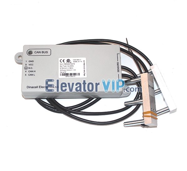 Otis Elevator Load Weighing Sensor, Otis Gen2 Load Weighing Device, FBA24270AP2, FAA24270AP2