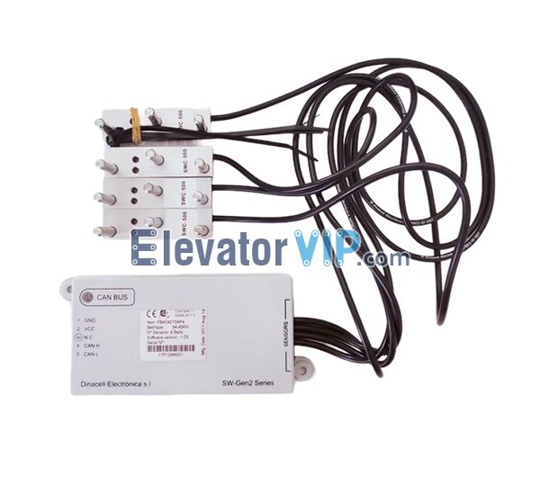 Otis Elevator Load Weighing Sensor, Otis Gen2 Load Weighing Device, FBA24270AP4, FAA24270AP4