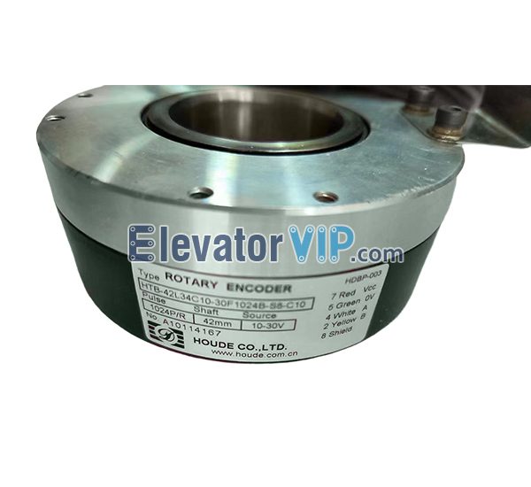 Elevator Hollow Rotary Encoder, HTB-42L34C10-30F1024B-S8-C10