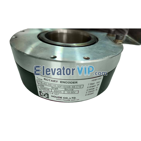 Elevator Hollow Rotary Encoder, HTB-42L34C10-30F1024B-S8-C10