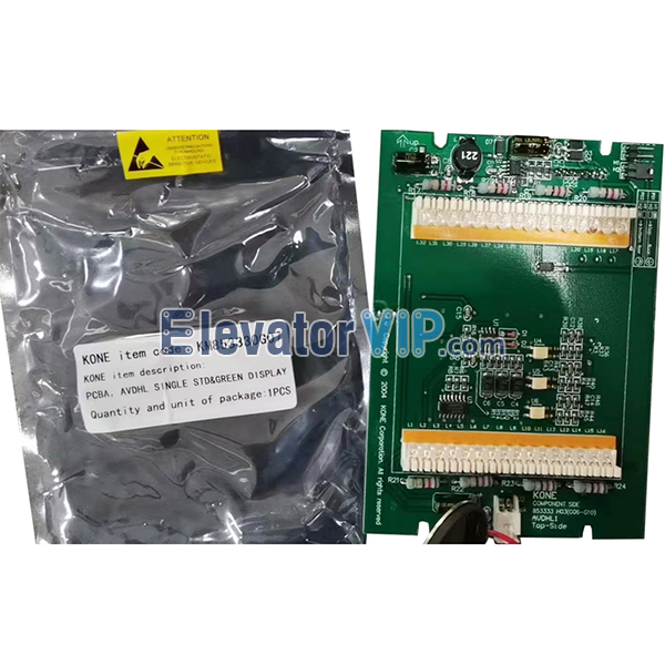 KONE Elevator Display Board, KM853330G07, KM853333H03