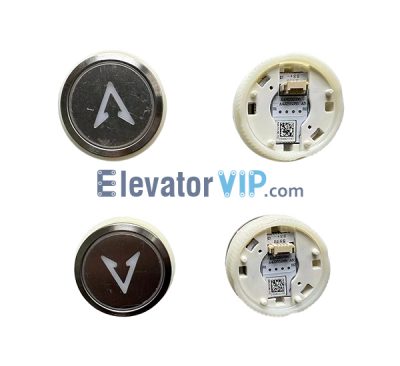 thumbnail image 2 of 10PCS OEM Elevator Push Button A4J13868 A4N13869 – DC24V Blue Light, Unbranded 2 of 5