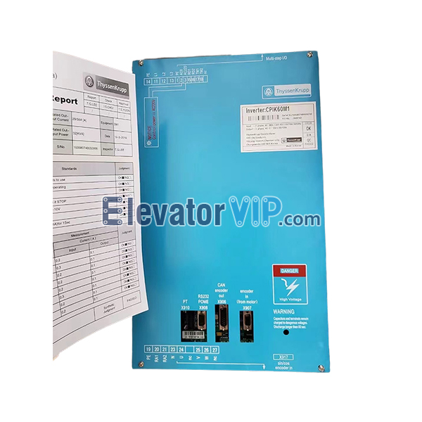 ThyssenKrupp Elevator Inverter, CPIK60M1, CPIK-60M1