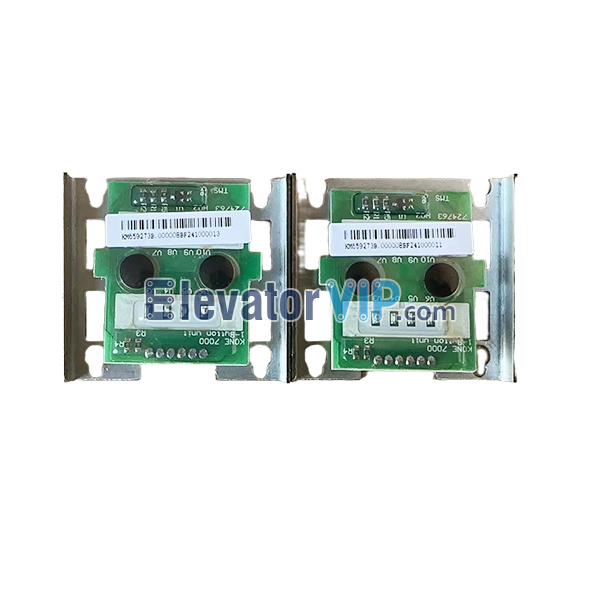 KONE Elevator 1-Button Unit, Lift Landing Button Board, KM659273B