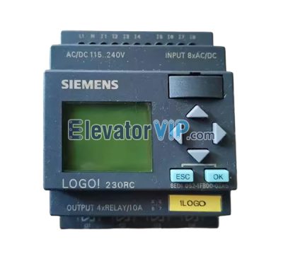 Siemens LOGO! 230RC Logic Module, Siemens PLC, 6ED1052-1FB00-0BA5, 6ED1052-1FB00-0BA6, 6ED1055-1FB00-0BA1, 6ED1052-1FB00-0BA4