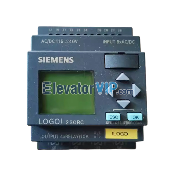 Siemens LOGO! 230RC Logic Module, Siemens PLC, 6ED1052-1FB00-0BA5, 6ED1052-1FB00-0BA6, 6ED1055-1FB00-0BA1, 6ED1052-1FB00-0BA4