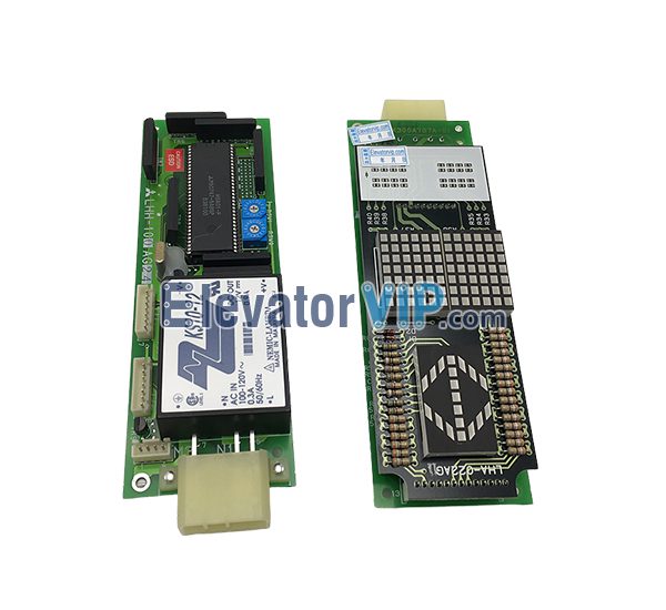 Mitsubishi Elevator LOP HOP Display Board, LHH-100AG24, LHA-022AG11, YX300A787A-01