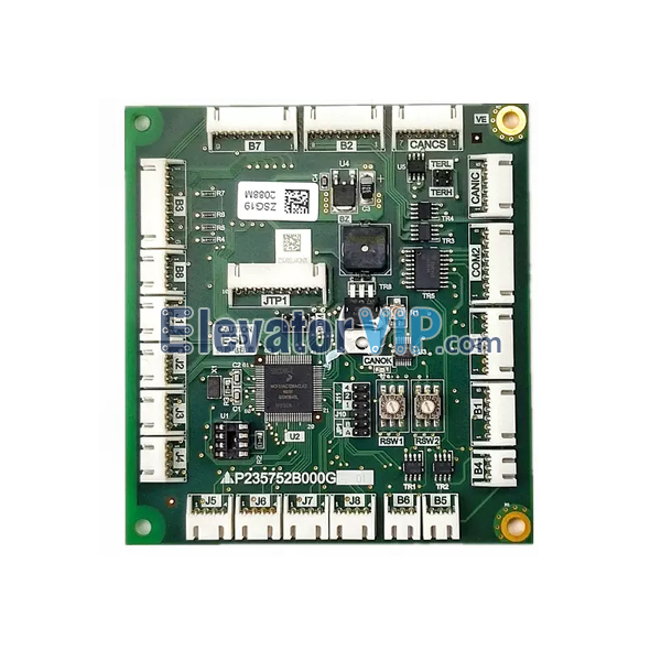 Mitsubishi Elevator Cabin Communication Board, P235765B000G01, P235765B000G02, P235765B000G03, P235765B000G04, P235765B000G05, P235752B000G01, P235752B000G02, P235752B000G03, P235752B000G04, P235752B000G05