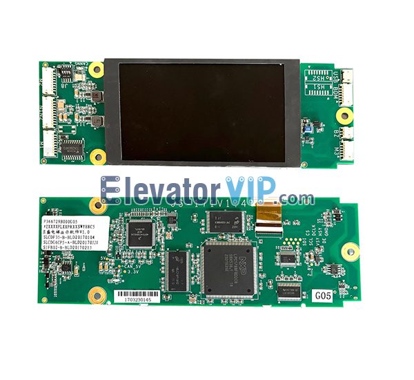 Mitsubishi Elevator LED Display Board, Mitsubishi Elevator Indicator PCB, P366729B000G01, P366729B000G05, JS-171V1.4