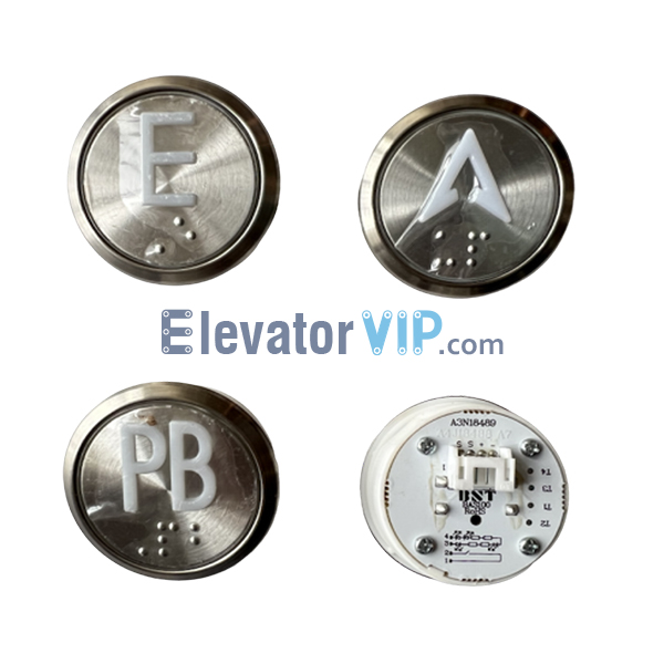 BST Elevator Push Button, A3N18489, A4J18488, BAS100