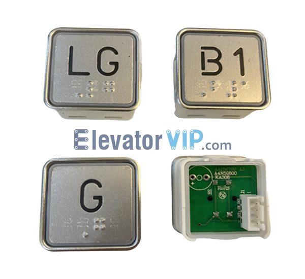 ThyssenKrupp Elevator Push Button, A4N11286, MTD270, MT42