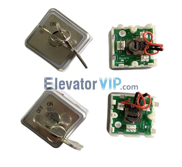 ThyssenKrupp Elevator Push Button Lock, Elevator Base Station Lock, A4N46845, PLS-A01