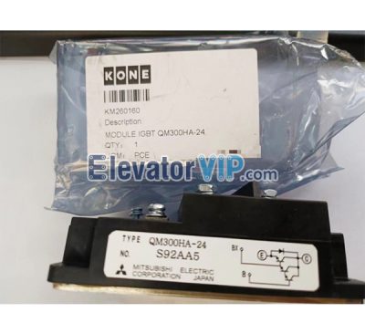 KONE Elevator IGBT Power Supply Module, KM260160, QM300HA-24