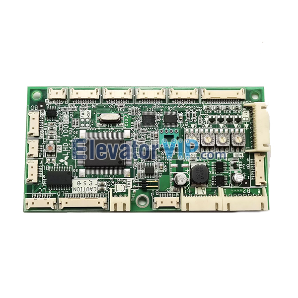 Mitsubishi Elevator Cabin Communication Board, Mitsubishi Elevator COP Push Button Expansion Board, LHD-1000B, LHD-1000C, LHD-1000D, LHD-1000E, YE602B833-01