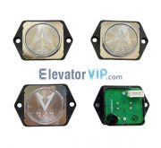 ThyssenKrupp Elevator Push Button with Buzzer, Y1308190102, Y1308190103