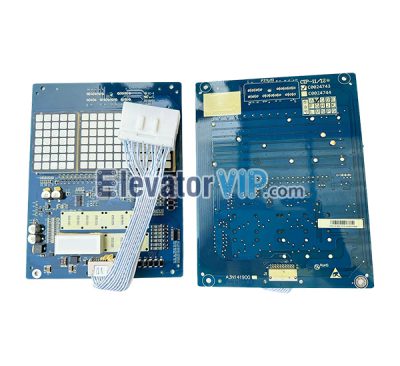 Hitachi Elevator MCA Cabin Display Board, A3N141900, CIP-11/12, C0024743, C0024744
