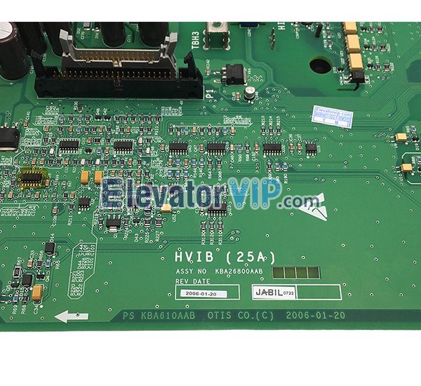 Otis Elevator OVFR1A-402 Inverter Board, Otis HVIB(25A) Drive Board, OVFR1A-402, KBA26800AAB1, KBA610AAB, PM75CLB120 IGBT Module