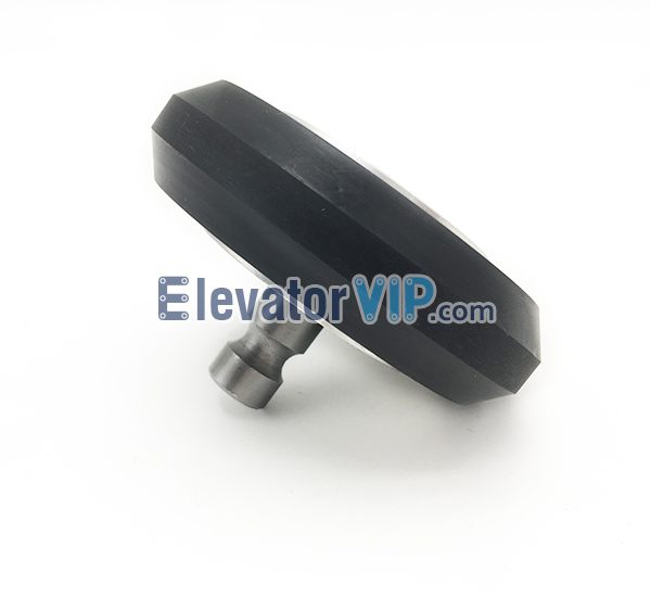 456AK4 Otis Elevator Rubber Guide Shoe Roller with Axle 95×24.5×6203