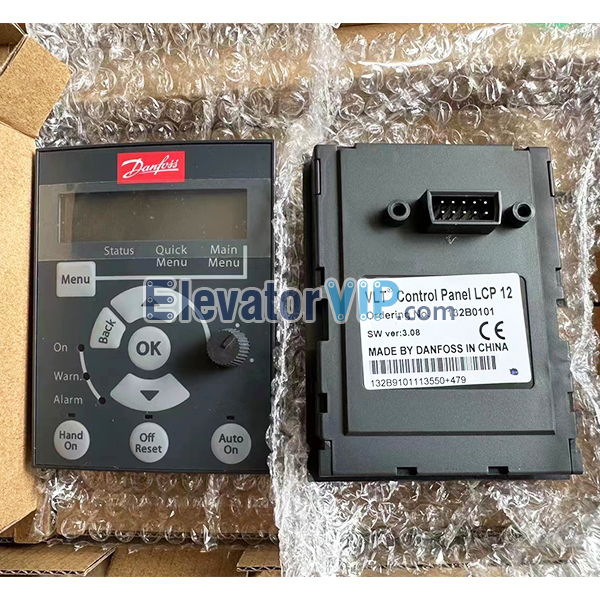 Danfoss FC051 Inverter Control Panel, Danfoss Micro Drive Keypad, LCP11, LCP12, 132B0101