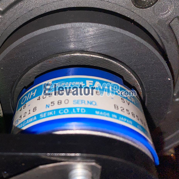 Toshiba Elevator Rotary Encoder, TS5216N580, OIH48-4096P4-L6-5V, TAMAGAWA Encoder