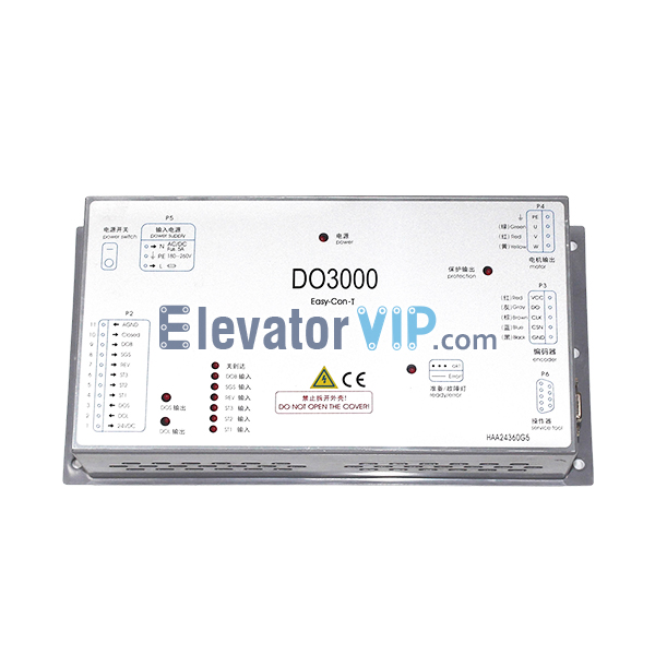 Otis Elevator DO3000 Door Controller, Easy-con-T, HAA24360G1, HAA24360G2, HAA24360G3, HAA24360G4, HAA24360G5, HAA24360G6, HAA24360G7, HAA24360G8, HAA24360G10, HAA24360G11, HAA24360G13