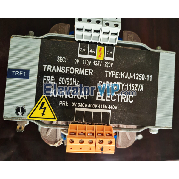 Sigma Elevator Transformer, KJJ-1250-11, KJJ-1250-02