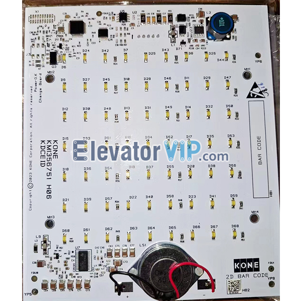 KONE Elevator KDCEID Board, KM1356750G01, KM1356751H06, KM1356751H03