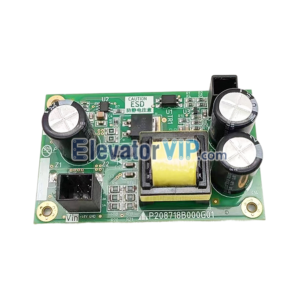 Mitsubishi LEHY-III Elevator IGBT Module Drive Board, P208718B000G01, P203774B000G01