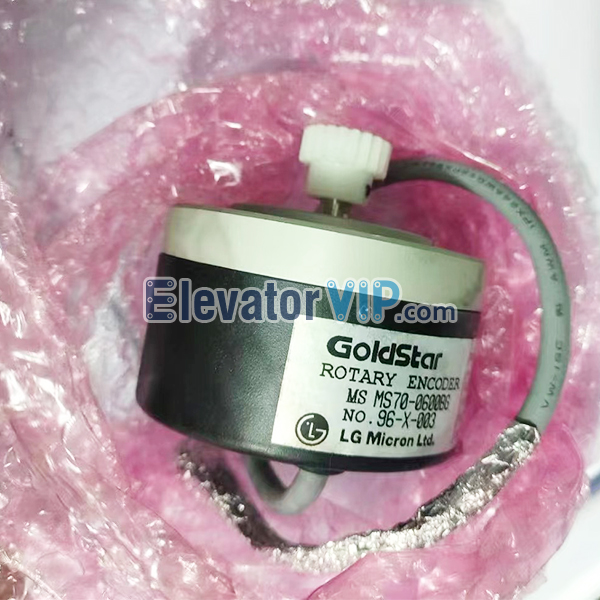 LG GoldStar Elevator Rotary Encoder, MS70-060086, 96-X-003