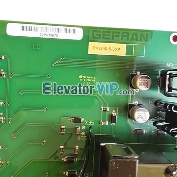 SIEI Elevator Inverter Power Supply Drive Board, PV33-4LS-30A, PV33-4LS-301A, GEFRAN