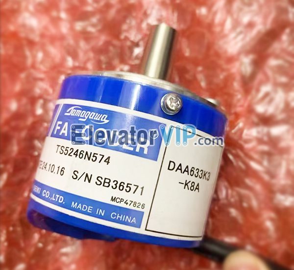 LG-Otis Sigma Elevator Rotary Encoder, DAA633K3-K8A, TS5246N574