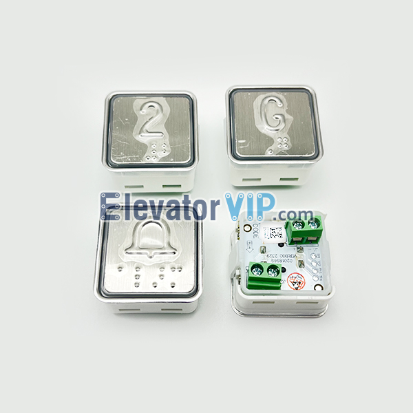 Elevator Push Button, MT42 Push Button, SCHAEFER, 02018969