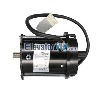 Otis Elevator Door Motor Black, FBA24350AM1, FBA24350AM2