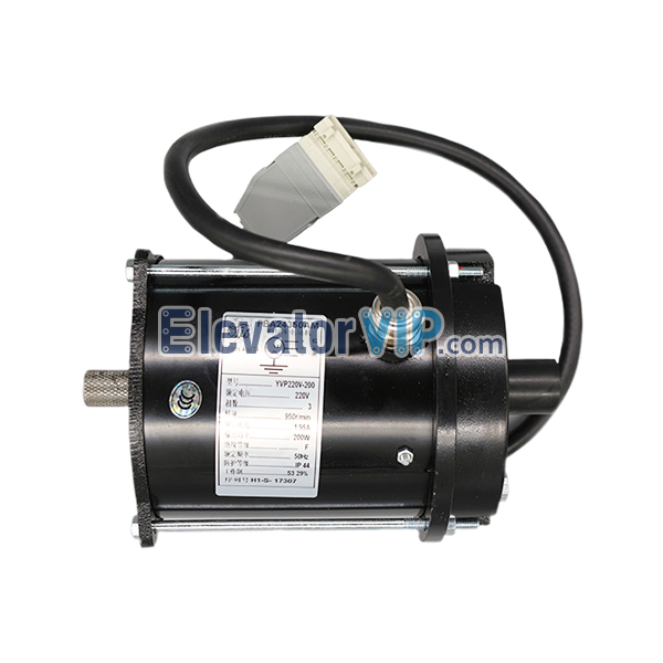Otis Elevator Door Motor Black, FBA24350AM1, FBA24350AM2